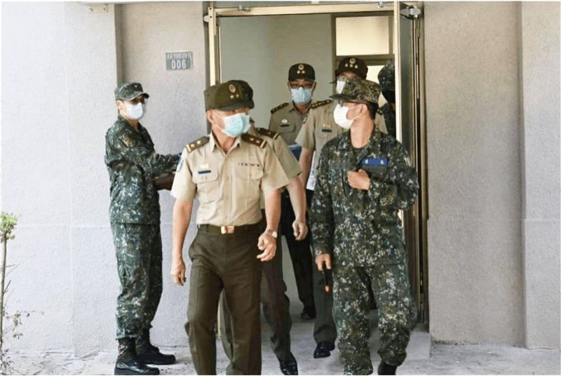 2.指揮官視導武崗營區工程 勉如期如質完成