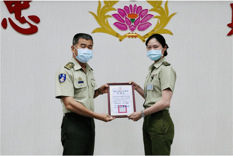 2.指揮官勉官兵戮力維護憲兵榮耀與安全