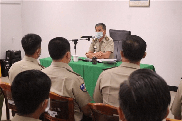 1.指揮官視導視導彰化憲兵隊 慰勉官兵辛勞