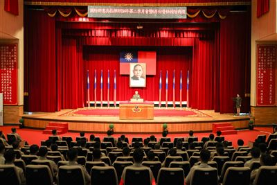 1-指揮官主持月會暨晉任授階典禮 勉爭取榮譽