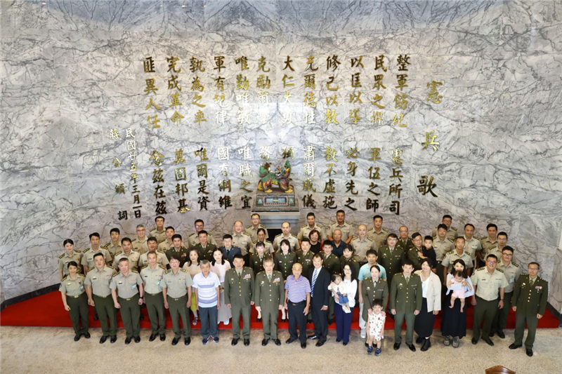 Commander Hosts Monthly Meeting and Promotion and Commissioning Ceremony, Recognizing Exemplary Fathers