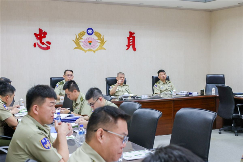 4-指揮官主持國慶警衛勤務提報 消弭安全罅隙