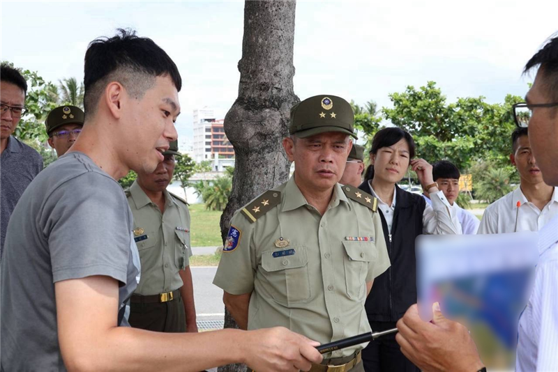 1-指揮官視導國慶焰火特種警衛勤務整備 肆應安全威脅